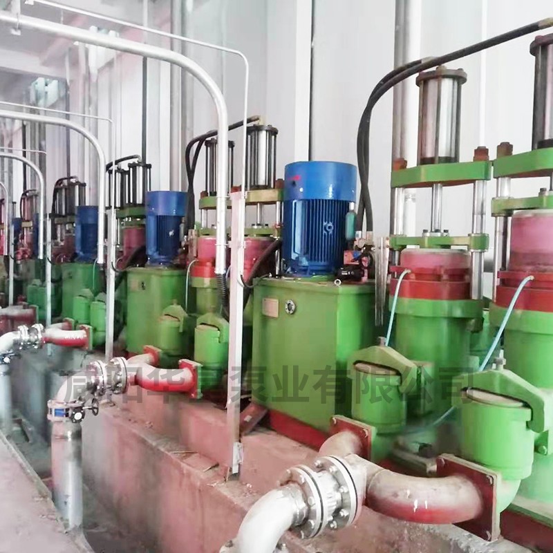 壓濾機節(jié)能進料泵，液壓陶瓷柱塞泥漿泵