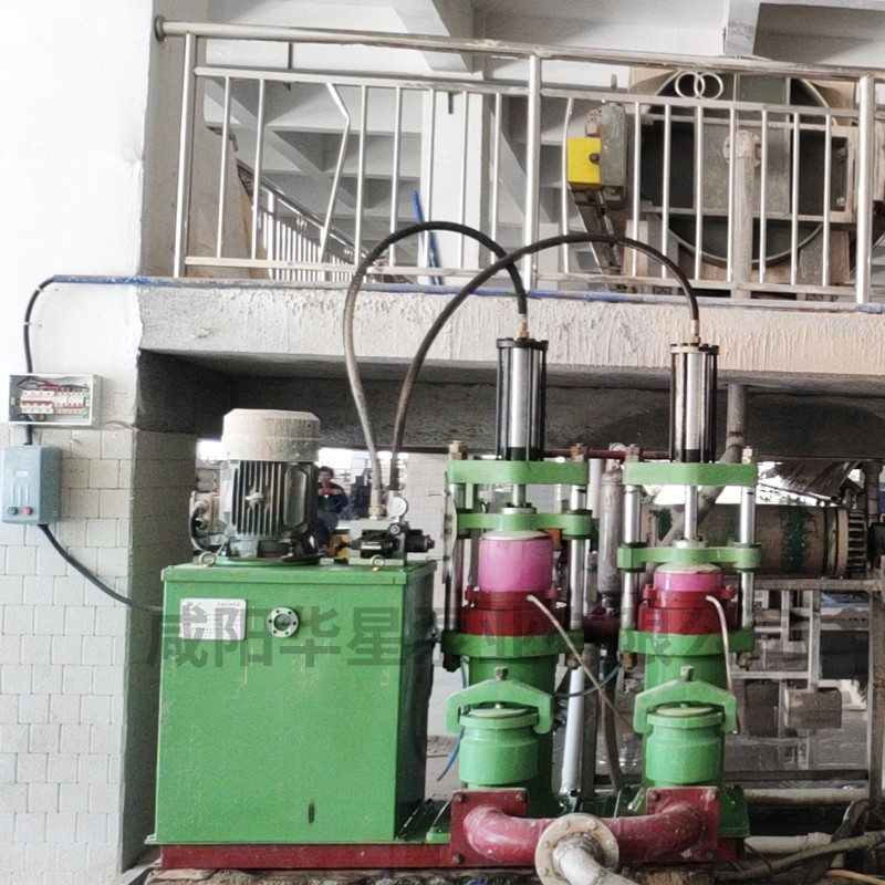 壓濾機節(jié)能進料泵，液壓陶瓷柱塞泥漿泵