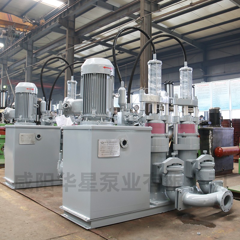 壓濾機節(jié)能進料泵，液壓陶瓷柱塞泥漿泵