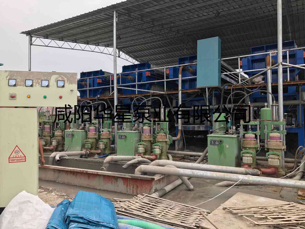 華星YBH300-40節(jié)能陶瓷柱塞泵打樁污泥使用現(xiàn)場(chǎng)--第二個(gè)現(xiàn)場(chǎng)-03